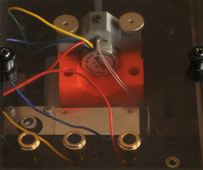 Oberes Paneel des Dynamometers